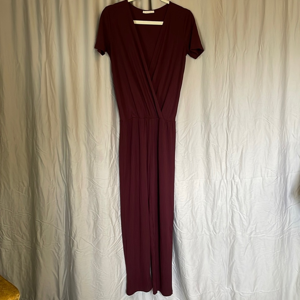 Zara Ribbed Jumpsuit - Picture 2 of 4